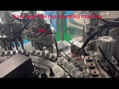 Easy Peel Foil Caps for IV Infusion Soft Bags and Bottles assembly machine