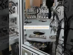 Desiccant cap assembly machine