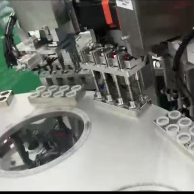 High Precision Stable Pressure Euro Cap Assembly Machine For Pharmaceutical Products ISO And GMP Compliant