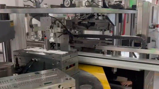 Blood Lancet Needle Placement And Injection Moulding Machine