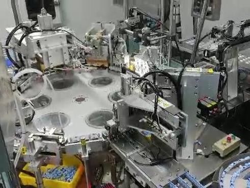 Iodophor Cap Automated Assembly Machine Capacity Configuration Customized Equipment Performance Stable