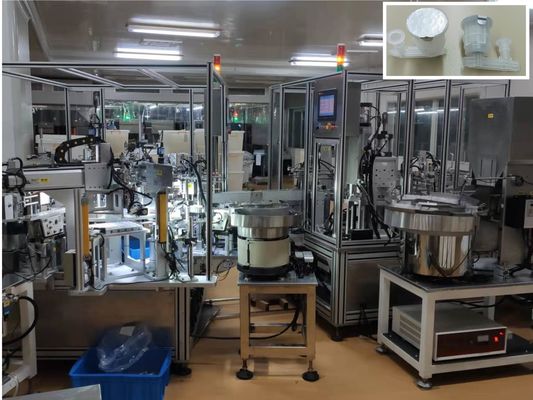 Automated Assembly Machine For Carousel-type Drug Mixer Customizable Servo-driven Module Movement