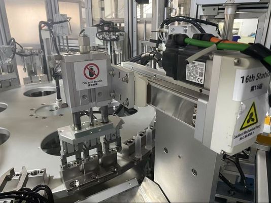 Pump Head Automated Assembly Machine Customizable PLC Control Display Operation