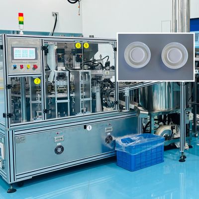 Customized Automated Assembly Machine For Moisture-proof Cap Controlled By PLC With Remote Control For Programming Issues