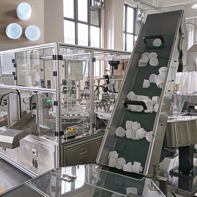 Daily Necessities Assembling Machine User-Friendly Operation PLC Control  For Laundry Detergent Bottle Cap Automatic Screwing Machine