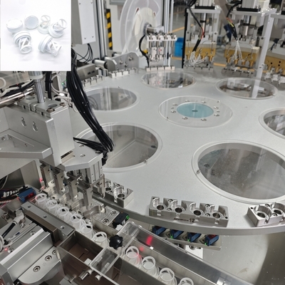 Automatically punch And Cut Sealing Paper Silica Gel Desiccant Cap Assembly Machine  With Automatic Counting Function