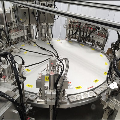 Automatic Cap Assembly Machine with L3500×W3400×H1800mm Dimensions and Three-phase Five-wire System for High Efficiency