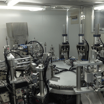 High Speed Medical Product Assembly Machine for IV Soft Bag Caps and Ports Welding with 2500-8000pph and 98% Operation Rate