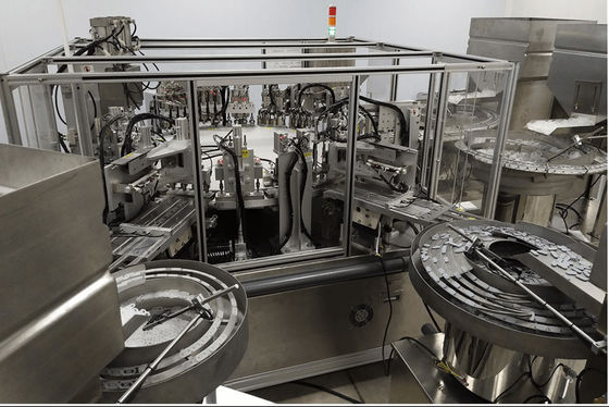 Good price Stainless Steel Cap Assembly Machine Silver For Ultrasonic Welding online