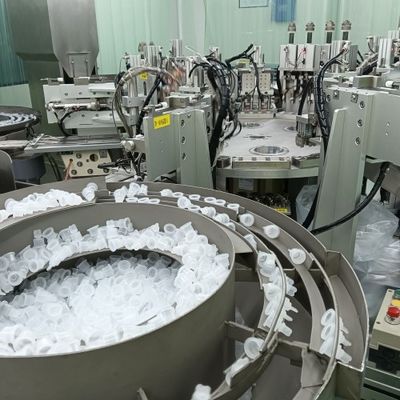 Good price Stable Pressure and Guaranteed Cap with Servo-Linked Rod Structure System Medical Infusion Bottle Caps Assembly Machine online