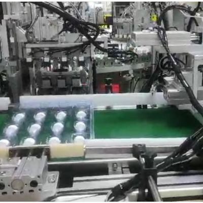 Good price PLC Control System and Human-Machine Interface Operation Medical Product Assembly Machine for Nasal Swab Production online