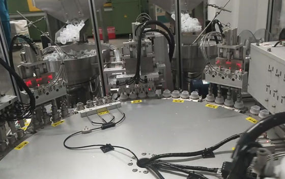Good price Stainless Steel Aluminum Alloy IV bag Spike Ports and Injection Ports Assembly Machine ISO GMP Compliant Servo Motor Indexing Drive online