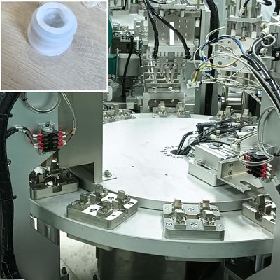Good price Turntable Type Single Pull Ring Cover Assembly Machine Stable Performance Stainless Steel online