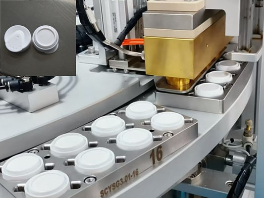 Good price Stable Running Speed And High Assembly Accuracy Desiccant Cap Silica Gel Filling Sealing Cap Assembly Machine With Servo Motor And PLC Control Cap Filling Machine online