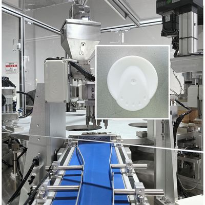 Good price Customized Duck-tongue Cap Automated Filling Machine Fed By Vibrating Tray Accurate Positioning Filling online