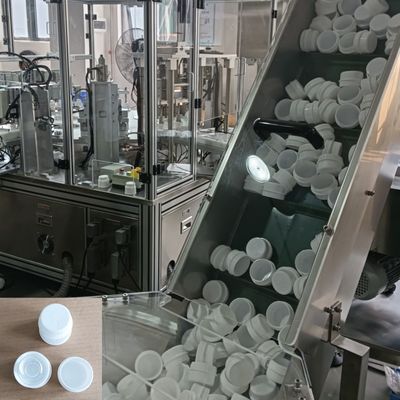 Good price High Accuracy and Qualified Rate Achieved with Servo Motor  Laundry Detergent Bottle Cap Automatic Cap Screwing Machine online