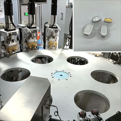 Good price Automatic Assembly Machine For Infusion Film Caps With Automatic Mould Punching Mechanism High Efficiency online
