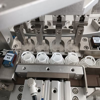 Good price Automatic Silica Gel Desiccant Cap Filling Sealing  Assembly Machine With Desiccant Supply Bin Which Can Protect Desiccant From Moisture And Pollution online