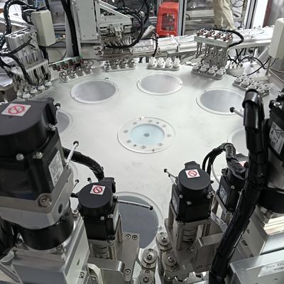 Good price Custom Turntable Milk Cap Assembly Machine with Testing Station online