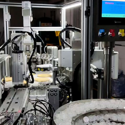 Good price Touch Screen CRC Cap Assembly Machine with PLC Control online