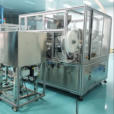 Good price High Operation Rate 96% Desiccant Cap Assembly Machine with High Capacity 1500-8500pcs/hr and Automatic Counting for Silica Gel Filling online