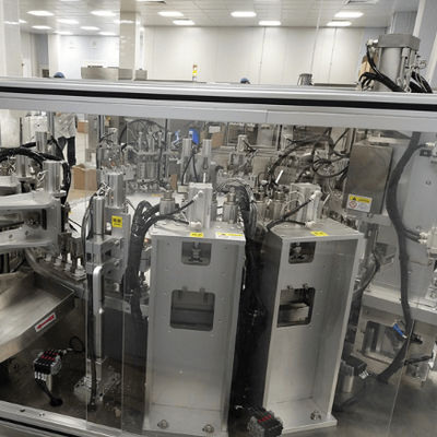 Good price High-Speed Euro Cap Assembly Machine with 3600-1400pcs/hr Production and 0.6-0.8MPa Air Pressure for Infusion Caps online