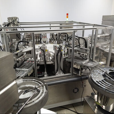 Good price Euro Cap Assembly Machine with 4000-12000 Caps per Hour, 99% Qualified Rate, and PLC Control System for Automatic Infusion Cap Assembly online