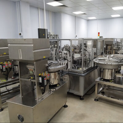 Good price Euro Cap Assembly Machine with 14000-15000pcs/h Capacity, PLC Control, and Stainless Steel Construction for IV Infusion Caps online