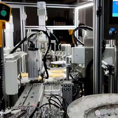 Good price Automated CRC Cap Assembly Machine with 99% Qualified Product Rate, PLC Control, and 1500-8500pcs/hr Speed for Desiccant Caps online