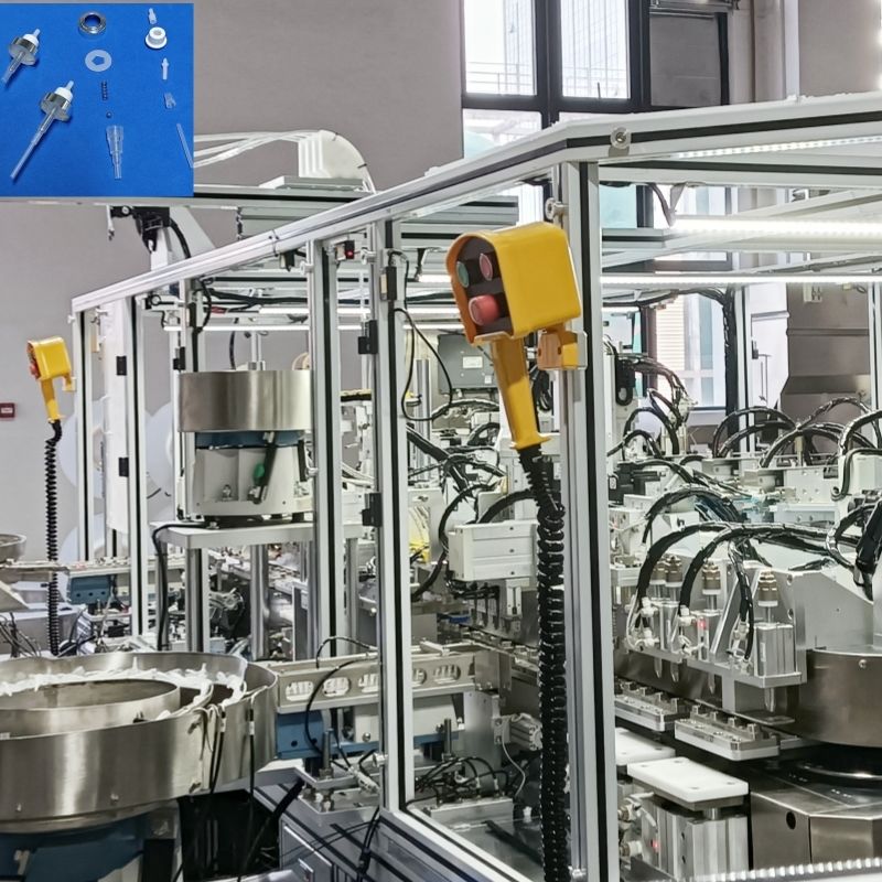 Trigger Sprayer Assembly Machine Water Sprayer Trigger Sprayer Assembly Machine Linear Sliding Rail ...