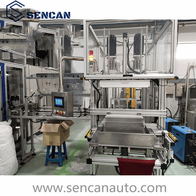 Automatic Bottle Stacker Bag Sealer Machine In Stainless Steel Material