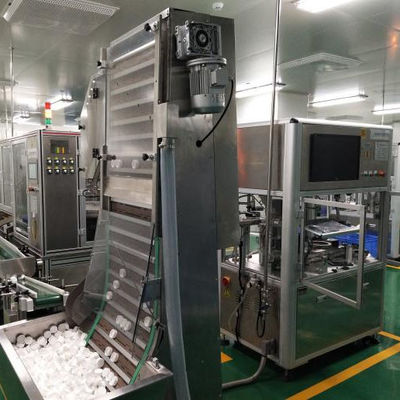 Main Power Servo Motor Cam Indexing Drive Desiccant Cap Filling And Assembling Machine