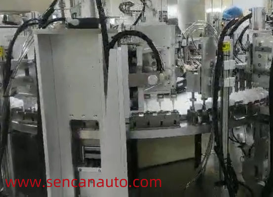 PLC Controlled Medical Assembly Machine Automatic For Nasal Swab Manufacturing