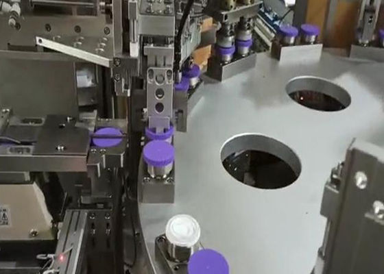 Power 500W Automatic Linear Screw Capping Machine Silver Color