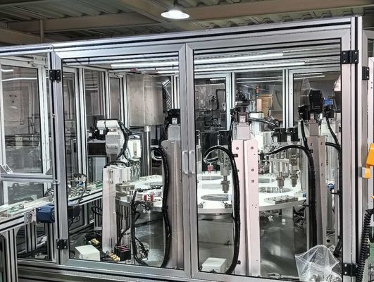 50Hz Rotary Filling And Capping Machine Stainless Steel Material For Jelly Lid