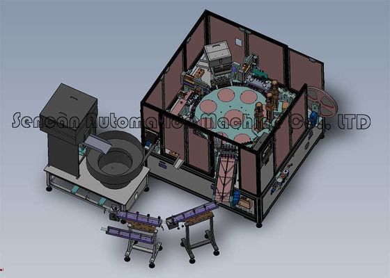CE Cap Filling Machine Customized AC380V rotary capping machine