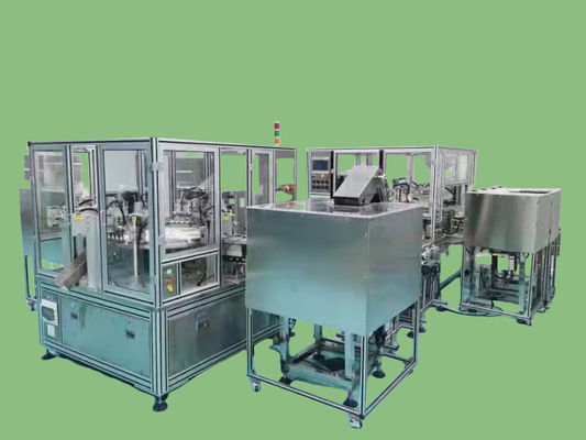Easy To Tear Film Infusion Cap Assembly Machine  with Servo Motor