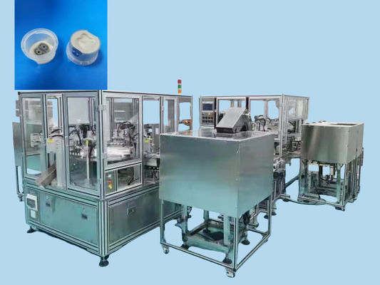 High Capacity Euro Cap Assembly Machine For IV Infusion Soft Bags And Bottles