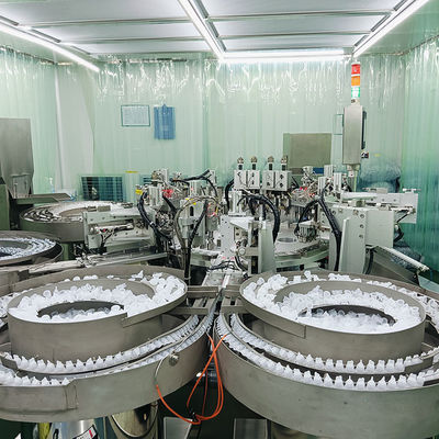 Servo Motor Driven Turntable Automated Eurocap Assembly Machine High Efficiency And Stability