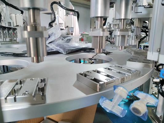 PLC Controlled Cap Lining Machine With Touch Screen Operation Easy Maintenance