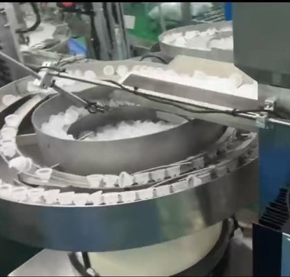 Automatic Euro Cap Assembly Machine For Pull-ring Folding And Broken Caps Fast And Precise Production