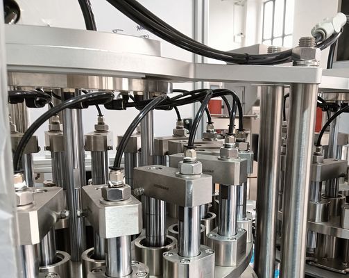 High Precision Stable Pressure Euro Cap Assembly Machine For Pharmaceutical Products ISO And GMP Compliant