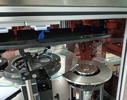 Stainless Steel And Aluminium Alloy Euro Cap Assembly Machine For GMP Requirements And High Product Qualification Percentage