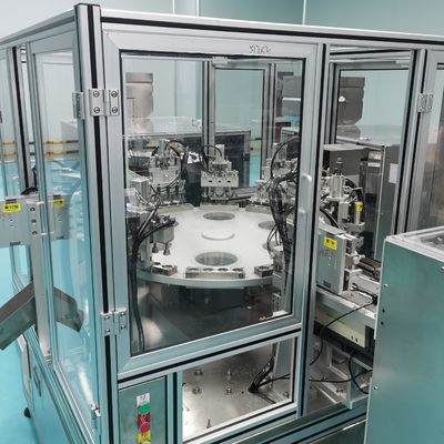 Desiccant Cap Filling Machine Driven By Servo Equipment Has High Operating Rate Not Easy To Be Damaged
