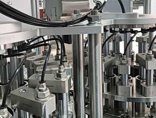 Compact Euro Cap Assembly Machine With Varying Dimensions Based On Production Speed ISO And GMP Certified