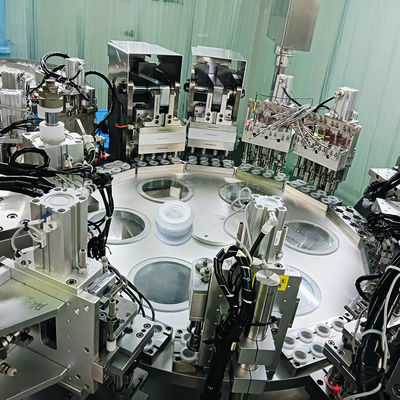 Eurocap Single Pull Ring Cap Assembly Machine Made Of Stainless Steel Stable Performance