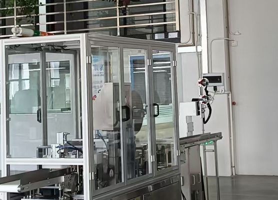 Fully Automated Production with Inline Labeling and Coding Equipment on Automatic Packaging Machine