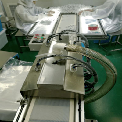Eliminate Static From Plastic Products High Speed Low Noise Cleaning Equipment