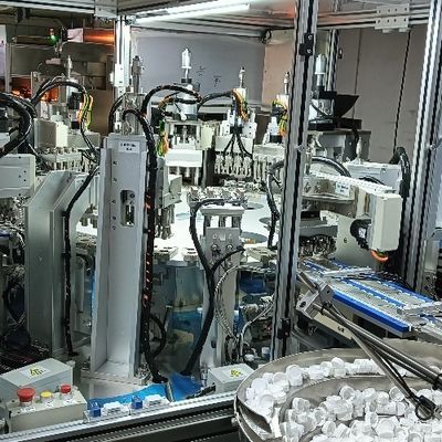 Simple Maintenance  Easy Operation For Milk Cap Assembly Machine Sencan Non-Standard Customized Machine