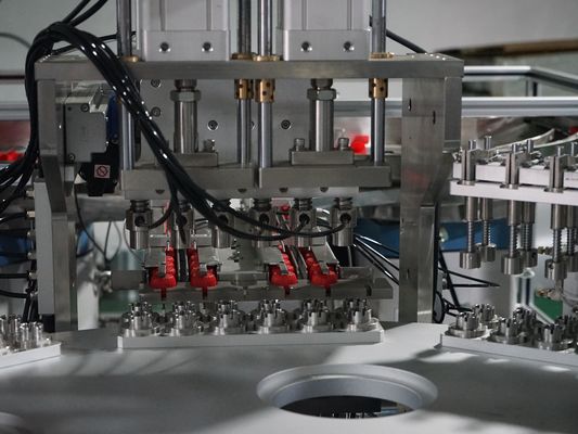 Jelly Cap Automated Assembly Machine Turntable Type Operation Stainless Steel Material Manufacturing Good Performance
